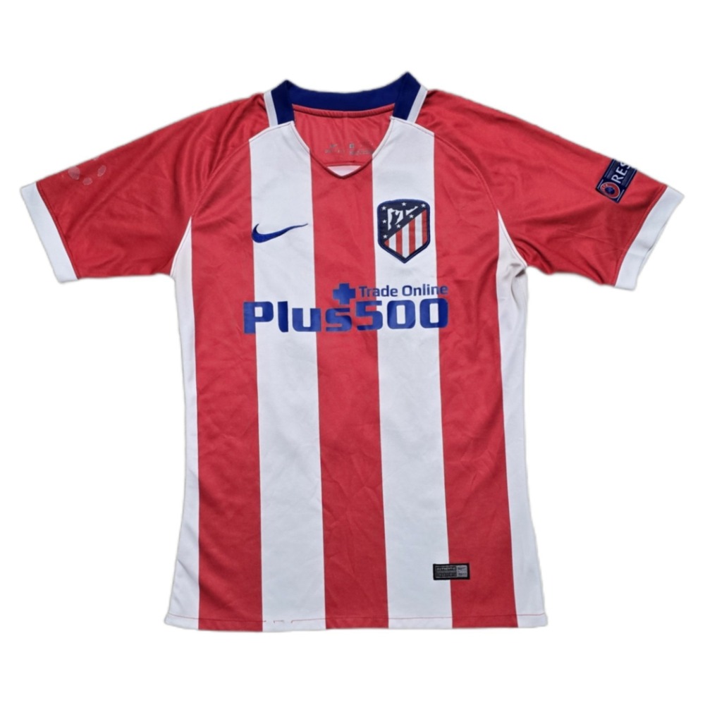 2017 Atletico Madrid Home Football Shirt #11 Camilo Jersey Nike Mens S